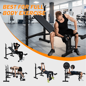 Pieghevole panca tozza per la casa/ufficio Fitness allenamento aerobico per il muscolo addome braccia spalle gambe per adulti uomini donne - Product Image 6