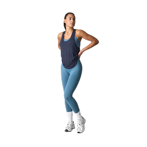 Nouveau style débardeur de sport décontracté pour femme, coupe ample, léger et respirant, idéal pour la gym, le yoga et le fitness - Product Image 3