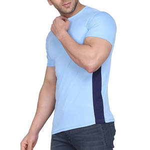 Camisetas de Gimnasio para Hombre, Modernas y Transpirables, Tejido Ecológico de Spandex/Poliéster, Manga Corta, Alta Calidad - Product Image 4