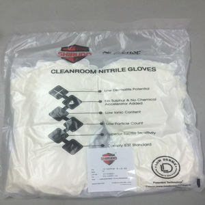 Gants de sécurité jetables en nitrile anti-chimiques, lisses, sans poudre, sans latex, sans silicone, stériles, flexibles, coniques, 7/8 oz, 26 cm - Product Image 5