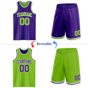 Maillot de basket-ball réversible personnalisé pour le marché américain – Tenue d'équipe - Product Image 2