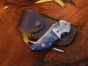 มีดพับพรีเมียมลายสวยงาม ผู้ผลิตขายส่ง มีดพับ EDC ทำมือ รับสั่งซื้อจำนวนมาก สหรัฐอเมริกาและยุโรป - Product Image 3