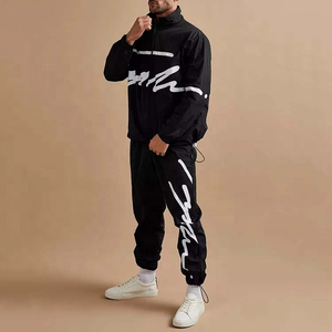 2026 Vente en gros Fabricant Impression personnalisée Écologique 100% Polyester Unisexe Hiver Décontracté Polaire Demi-zip Jogger Uni - Product Image 2