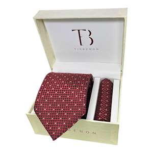 Cravate classique élégante en laine à pois pour une tenue sophistiquée - Product Image 5