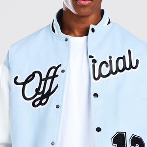 Chaqueta Varsity Personalizada para Hombre, Alta Calidad, con Logotipo Único, Estilo Vintage para Invierno, Suministro ODM - Product Image 4