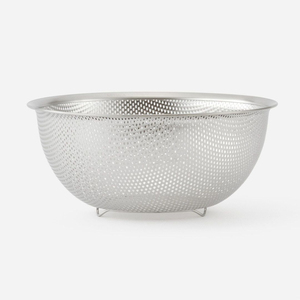 Passoire de cuisine en acier inoxydable écologique de haute qualité avec poignée pour laver les fruits et légumes à la maison - Product Image 1