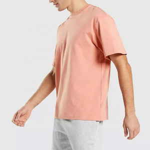 Wholesale High Quality 100% Cotton Plus Size Casual Sports Oversized T-<b>Shirts</b> <b>Men</b> 230 Grams Fabric Weight <b>Silk</b> Screen - Product Image 3