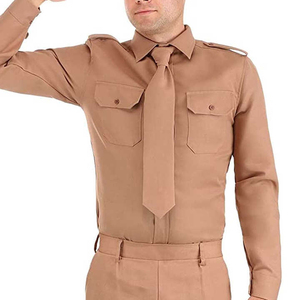 Conjunto de Uniforme de Agencia de Seguridad Personalizado, Cinta Reflectante, Parche con Emblema, Resistente a las Arrugas, Fabricante de Ropa de Trabajo Profesional para Seguridad - Product Image 1