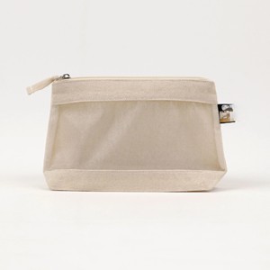 Eco Canvas Zipper Pouch Reusable Cotton <b>Makeup</b> Bag Travel <b>Organizer</b> Cosmetic Storage Bag Custom Logo Gift Pouch - Product Image 5