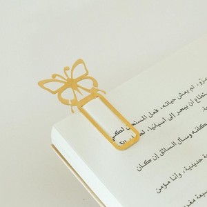 Marcapáginas Creativo de Cobre, Diseño de Flor Hecho a Mano con Alambre, Sujetador de Páginas de Metal Duradero, Regalo Elegante para Lectores, Estudiantes y Oficina - Product Image 1