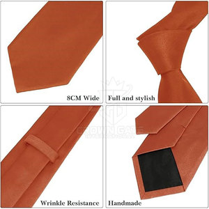 Corbatas de diseño moderno para hombre, accesorio formal de moda, material de seda, corbata de tela ligera para looks informales elegantes - Product Image 5