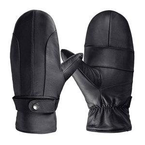Mitaines de course en cuir de haute qualité pour les sports de plein air, impression et emballage personnalisés avec logo pour le ski et l'usage quotidien - Product Image 1