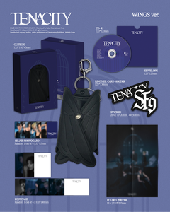SF9 - [TENACITY] 2º ÁLBUM (Versión WINGS) Álbum de K-Pop en CD, el Más Vendido en Corea, para Todas las Edades - Product Image 4