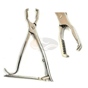 Pinzas de sujeción ósea autocentrantes con placa de trinquete, instrumento quirúrgico para ortopedia - Product Image 2