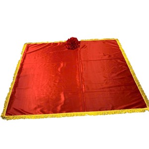 Drapeaux rectangulaires rouges FLC GROUP avec numéros 01 07, en polyester durable, impression numérique, mât en aluminium, pour événements sportifs - Product Image 2