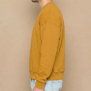 Ropa de Invierno de Alta Calidad, 100% Algodón, Cuello Redondo, Bloques de Color, Bordado 3D, Estilo Urbano, Casual, Transpirable, Talla Grande - Product Image 3
