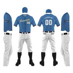 <b>Baseball</b> Uniform Full Set Sublimated <b>Jersey</b> Pants Breathable 100% Polyester Custom Name Number Logo <b>Bulk</b> Wholesale Printing - Product Image 6