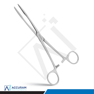 Pinzas de Hemostasia Accuram Gross Maier Rectas de 20 cm, de Acero Inoxidable, Instrumento Quirúrgico Médico Dental para Sujetar Tejidos - Product Image 1