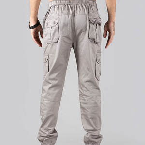 Pantalones Cargo para Hombre, Venta Directa de Fábrica en Pakistán, Diseño Multibolsillos, Color Liso, Última Moda - Product Image 4