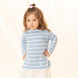 ODM เสื้อเชิ้ตผ้าฝ้ายเด็กผู้หญิงสำหรับเด็กเล็กอายุ1-2ปี - Product Image 4