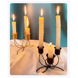 Elegante Portavelas para Decoración de Bodas, Candelabro Decorativo de Metal para Decoración del Hogar - Product Image 5