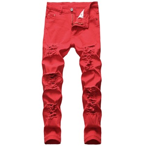 Pantalon de jogging droit personnalisé pour homme GENERSA SPORTS, respirant, léger, en tissu denim délavé aux enzymes, style hip-hop, automne - Product Image 4