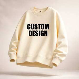 Offres Spéciales – Sweat-shirts Homme Oversize en Coton Molletonné (French Terry) à Manches Longues et Col Rond, 330 g/m² – Vente en Gros - Product Image 3