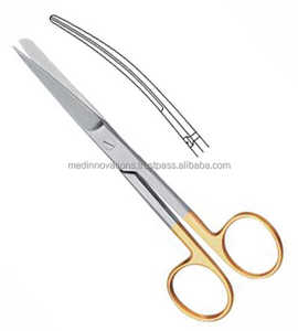 Tijeras de estiramiento facial TC de acero inoxidable de alta calidad con logotipo personalizado - Product Image 1