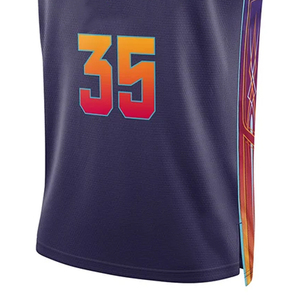 Nueva Camiseta de Baloncesto de Talla Grande para Verano 2026, Diseño con Líneas Definidas en los Hombros e Impresión Detallada para Hombres en el Gimnasio - Product Image 2