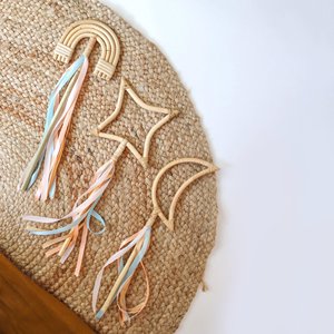 Handcrafted Rattan Magic <b>Wand</b> for Children Woven <b>Fairy</b> <b>Wand</b> Pretend Play Toy Dress Up Princess Party Gift Natural Fiber for Kids - Product Image 6
