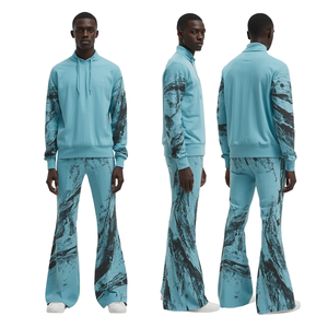 Conjunto Deportivo de Hombre con Estampado Gráfico en Movimiento, Ropa Casual de Moda Urbana, Superventas - Product Image 3