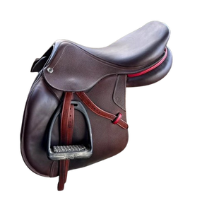Luxury Genuine Leather English Horse Riding Saddle Premium Handmade Comfortable Durable <b>Secure</b> Seat Equestrian Riding <b>Equipment</b> - Product Image 3