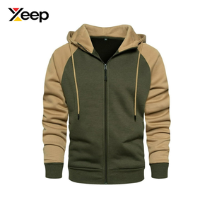 เสื้อฮู้ดดี้ลำลองสำหรับผู้ชาย XEEP Customize รุ่น XC-MH-34 ทรงปกติ เหมาะสำหรับการฝึกซ้อมในฤดูหนาว ระบายอากาศได้ดี แห้งเร็ว พิมพ์ลายด้านหน้า - Product Image 1