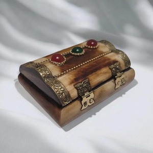 Dados de Juego con Incrustaciones de Hueso, Hechos a Mano y Ecológicos, Dados de Hueso de Búfalo para Juegos de Mesa en Casa - Product Image 4