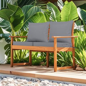 Set di Cuscini Profondi per Esterni 24x24 Pollici, Impermeabili e Resistenti allo Sbiadimento, per Mobili da Giardino, con Rivestimenti Rimovibili e Lati Regolabili - Product Image 4