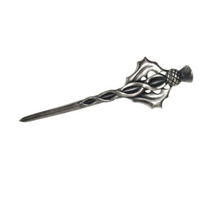 เข็มกลัดรูปดาบสไตล์สก็อตโบราณ ลายดอกธิสเซิล ผลิตภัณฑ์จากโรงงาน เข็มกลัดติดกิลท์ขายดีประจำปี 2026 - Product Image 3