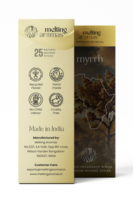 Incienso Indio MYRRH 100% Natural y Ecológico con Madera de Bambú para Uso Religioso - Product Image 2