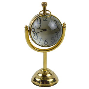 Ensemble de gadgets nautiques : Horloge de table et vaisselle, design métallique pour salon, maison et bureau, avec la meilleure combinaison de décoration - Product Image 4