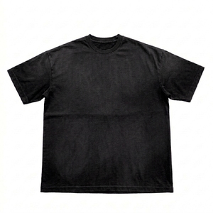 T-shirt Homme Vintage Personnalisé en Coton 100% Lavé à l'Acide 250 g/m² de Haute Qualité – T-shirt Vierge Vintage Personnalisable - Product Image 1