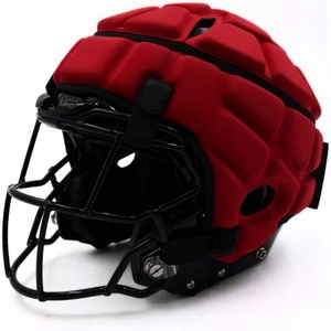 Housse de casque de football américain en mousse souple absorbant les chocs, couleurs et logo personnalisables - Product Image 3