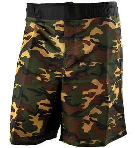 Pantalones Cortos MMA para Hombre, Estilo Urbano, Cintura Elástica, Transpirables, Impermeables, Color Sólido, 100% Algodón, Hechos en Pakistán, Venta al Por Mayor - Product Image 1