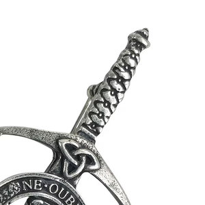 Pin para Kilt con Escudo del Clan Graham - Pin para Kilt con Temática Gaélica - Ne Oublie - Pins Decorativos Tradicionales del Clan Escocés 2026 - Product Image 5