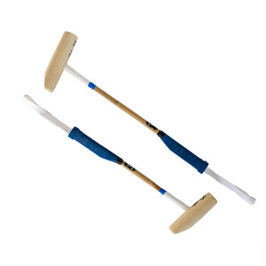 Mazas de polo hechas a mano con eje duradero y cabeza equilibrada, diseñadas para un entrenamiento confiable de velocidad de swing y para partidos. - Product Image 2