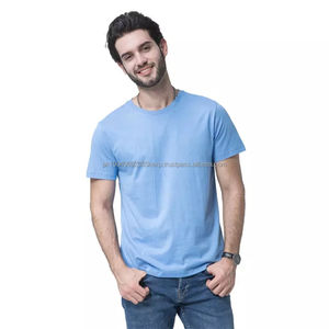 T-shirt vintage 100% coton pour homme, vêtements vierges de haute qualité, logo personnalisé, vêtements décontractés, jersey uni, techniques de teinture unie, mélange en vrac - Product Image 1