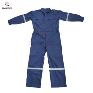 Combinaison de travail de haute qualité avec logo personnalisé, veste de travail multi-poches, ensemble de pantalon cargo, combinaisons de travail professionnelles - Product Image 1