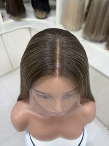 Pelucas de Cabello Humano Virgen al Por Mayor con Frente de Encaje Suizo HD, Transparentes y Transpirables, con un Aspecto Natural sin Pegamento - Product Image 4
