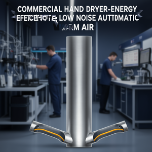Sèche-mains commercial - Économe en énergie, faible bruit, air chaud automatique - Product Image 3