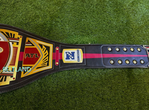 Ceinture de championnat des Falcons d'Atlanta, modèle Legacy, taille adulte, fabriquée en zinc 2 mm 4 mm - Product Image 4