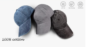 Vintage Washed Cotton <b>Baseball</b> <b>Cap</b> <b>Plain</b> Low Profile Adjustable Unstructured Dad Hat Bulk Custom Blank <b>Caps</b> for Men Women - Product Image 5