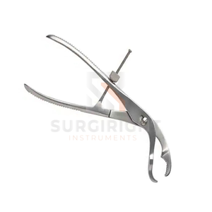 Pinces à os à mâchoires étroites de haute qualité certifiées CE Classe I pour la reconstruction orthopédique des fractures et la chirurgie traumatique - Product Image 6